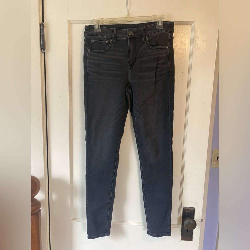 American Eagle jeans size 8 black